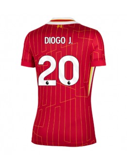 Zenske Futbalové oblečenie Liverpool Diogo Jota #20 2024-25 Krátky Rukáv - Domáci